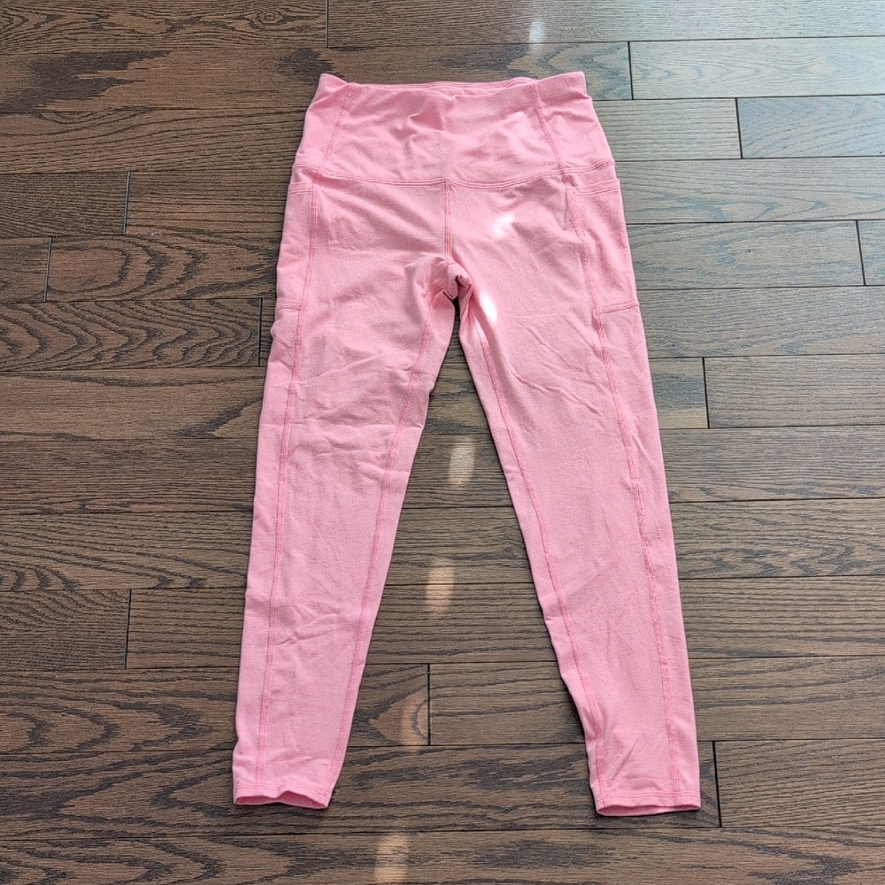 Athletic Works Pink Ankle Leggings